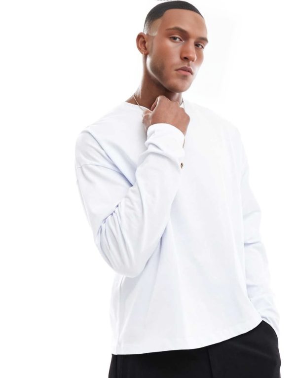 Basic Crop Long Sleev Oversized